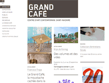 Tablet Screenshot of grandcafe-saintnazaire.fr